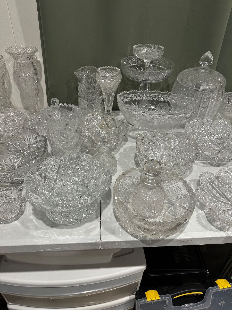 American Brilliant Cut Glass