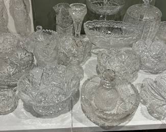 American Brilliant Cut Glass