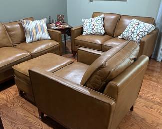 LeatherItaliaUSA Living Room Set 