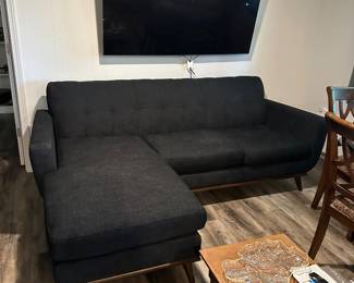 Sectional Sofa, Flat Screen TV