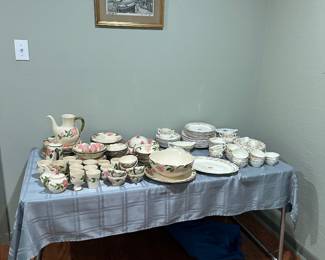 Mount Clemens Mildred Pattern and Franciscan Desert Rose China 