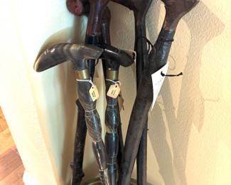 Unique walking sticks