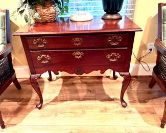 Queen Anne lowboy by Hickory