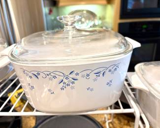Vintage "Provincial Blue" CorningWare 
