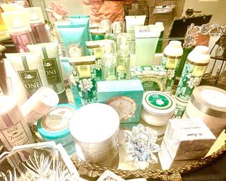 Ladies creams and powders