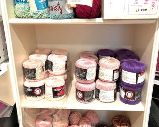 Knitting and crochet supplies