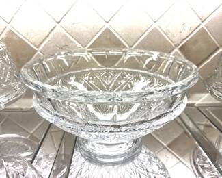 Large Towle crystal bowl