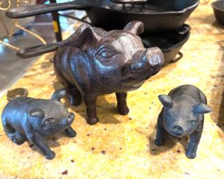 Cast iron pigs