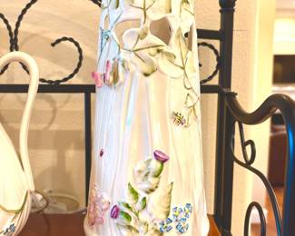 Belleek Springtime Floral lamps