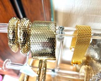 Vintage mesh bracelets