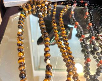 Tiger's Eye beads and bracelets