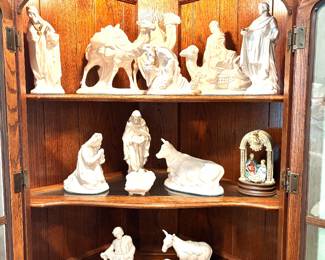 Large nativity set