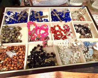 Assorted rosaries 