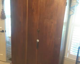 Antique walnut armoire