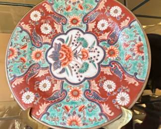 Imari Porcelain Charger Plate