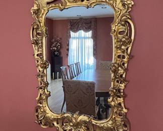Rococo Revival Giltwood Mirror