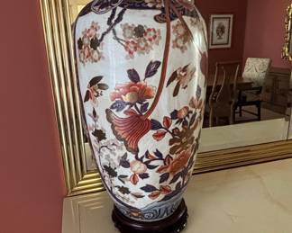 Pair of Japanese Imari Porcelain Vases