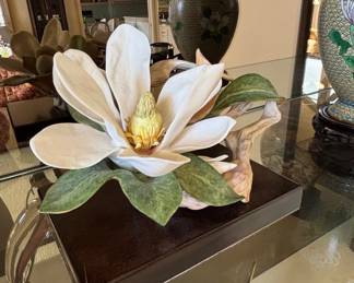 Cloisonné Vase with Floral and Bird Motif