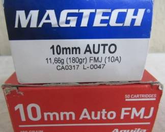 10mm Auto Ammo