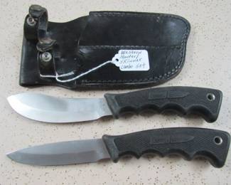 Western Hunter/Skinner Combo Knife Set