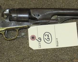 Civil War Era 1863 Colt 44 cal. Pistol