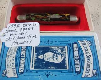 1992 Case XX Classic 73083 Whittler Knife w/Christmas Tree Handles