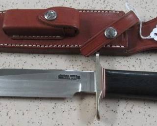 Randall Black Micarta Handle Knife