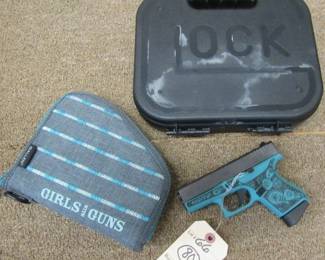 Glock 43 Gen. 4 Paisley Subcompact 9mm Pistol