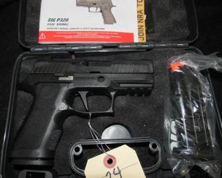 Sig P320 X Series 9mm Pistol in Case