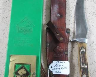 1950's Puma Hunting Knife w/Box