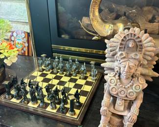 Multiple chess sets