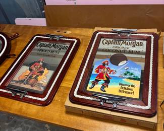 Captain Morgan bar signs 
