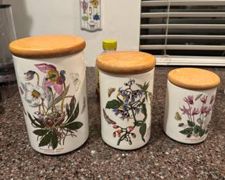 Portmeirion Botanic Garden Canisters