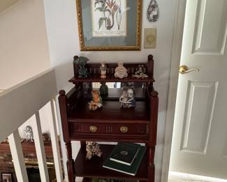 Collection of Figurines on Etegere