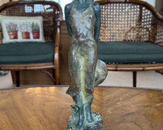 Signed Bronze Sculpture