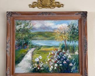 Framed Art, Brass Fragment