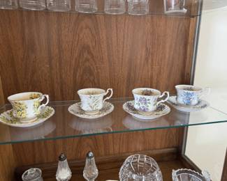 Collection of Tea Cups