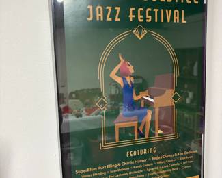 Summer Solstice Jazz Festival Poster