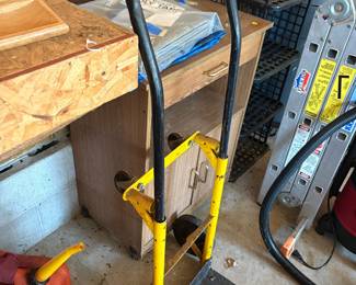 Yellow and Black Hand Truck Dolly