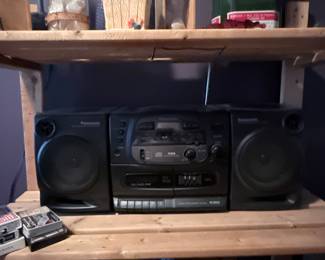 Panasonic RX-DT75 Portable CD Stereo Radio Cassette Boombox