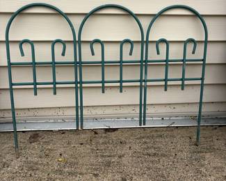 Metal Garden Border Edging (Set of 3)