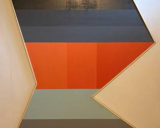 Abstract Geometric Painting