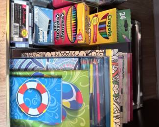 Assorted Art and Craft Supplies Lot