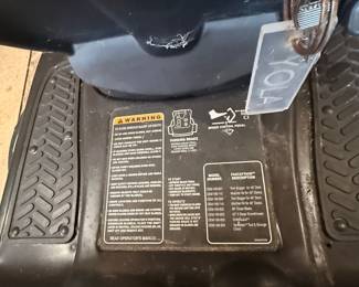 Yard Machines 46-inch Riding Lawn Mower