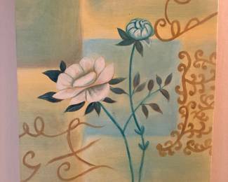 Floral Still Life Painting by Lawson