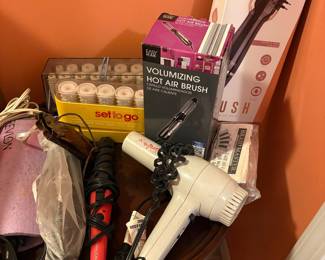 Assorted Hair Styling Tools
