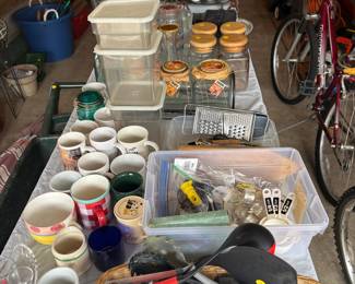 Assorted Kitchenware and Collectible Mugs