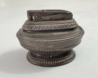 Ronson Queen Anne Silver-Plated Table Lighter