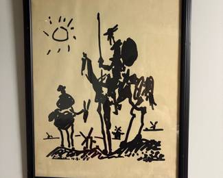 Pablo Picasso Don Quixote 1955 Lithograph