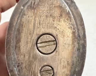 Ronson Queen Anne Table Lighter - Silverplate